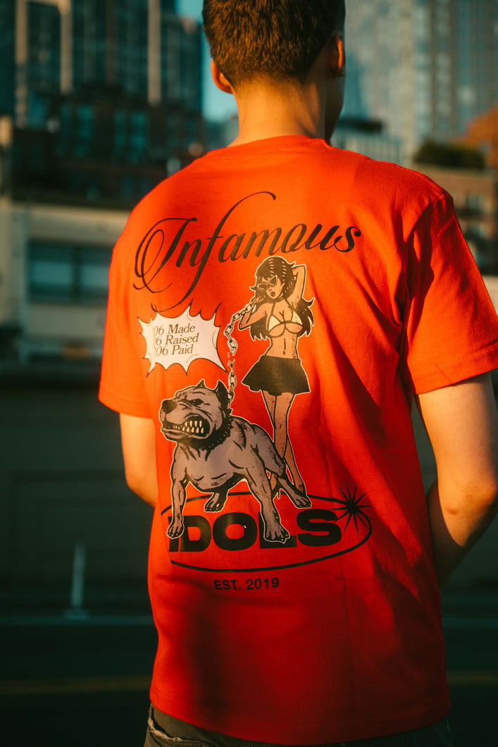 Infamous Idols 206 Made 206 Raised 206 Paid Walk Her Tee