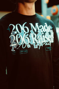 206 Made 206 Raised 206 Paid Group Sweatshirt