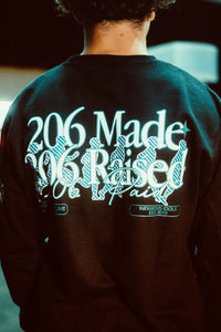 206 Made 206 Raised 206 Paid Group Sweatshirt