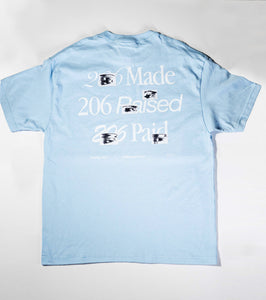 206 Made 206 Raised 206 Paid T Shirt